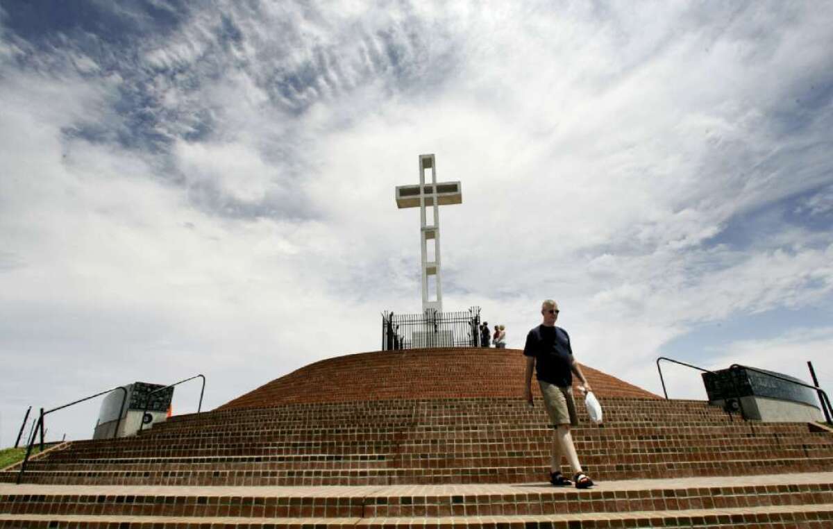 Last week's order by U.S. District Judge Larry Burns to remove the Mt. Soledad cross, which sits on public land located on a San Diego hilltop, was stayed pending an appeal.