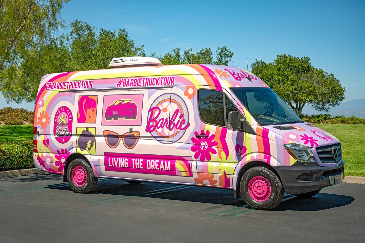 The Barbie Truck Dreamhouse Living Tour comes to Orange County July 29 and 30.
