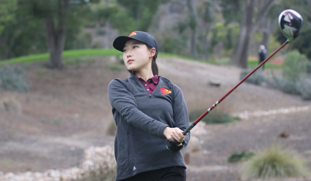 Junior Muzi Wei led Torrey Pines to last year's CIF Division I title.
