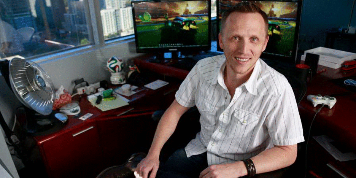 Psyonix founder Dave Hagewood initially dreamed-up an extreme sports-like game with cars.
