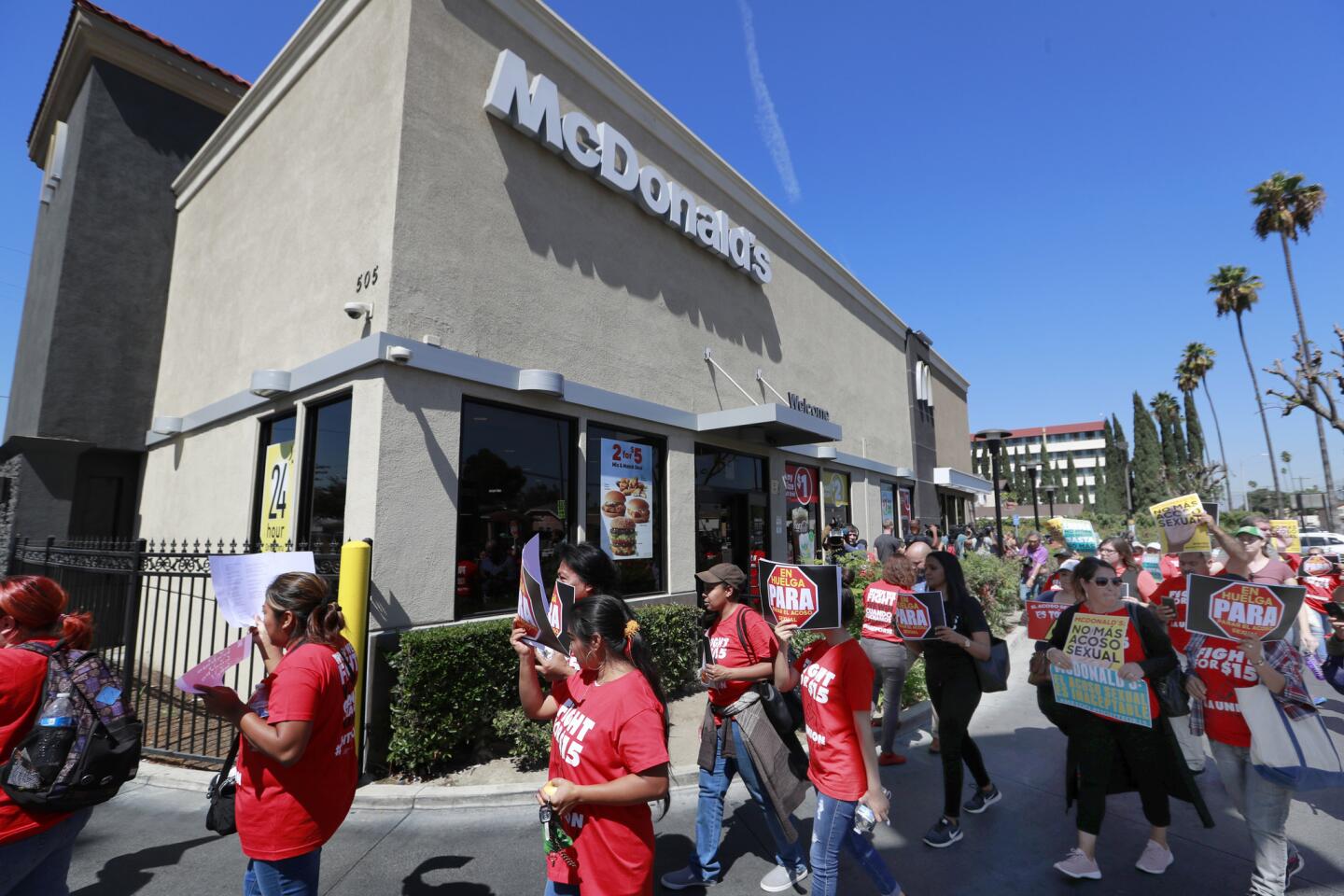 McDonald's strike