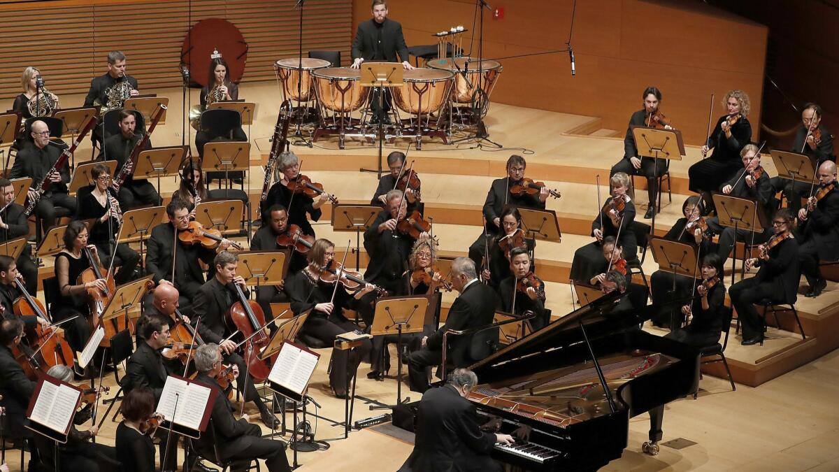 Yefim Bronfman on piano with the L.A. Phil and Zubin Mehta conducting.