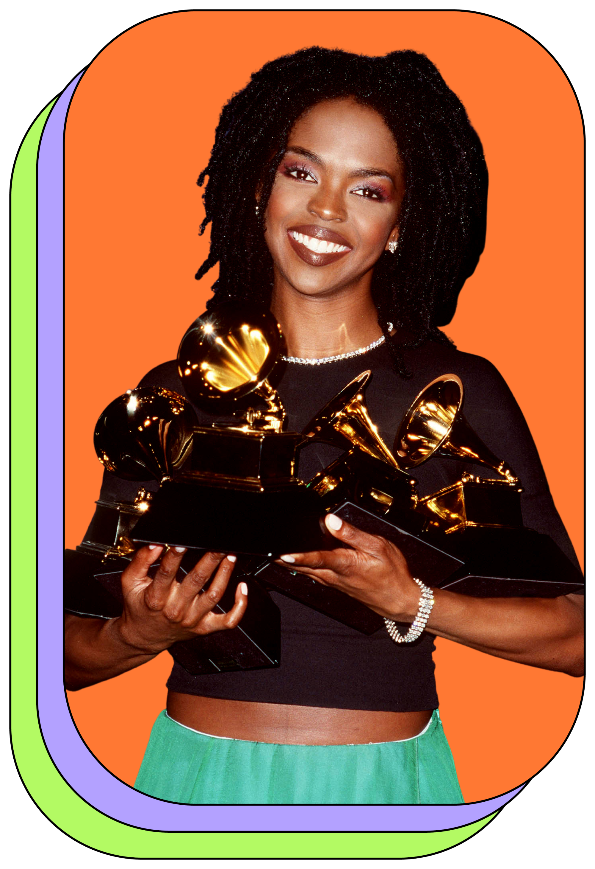 Lauryn Hill at the 1999 Grammy Awards.