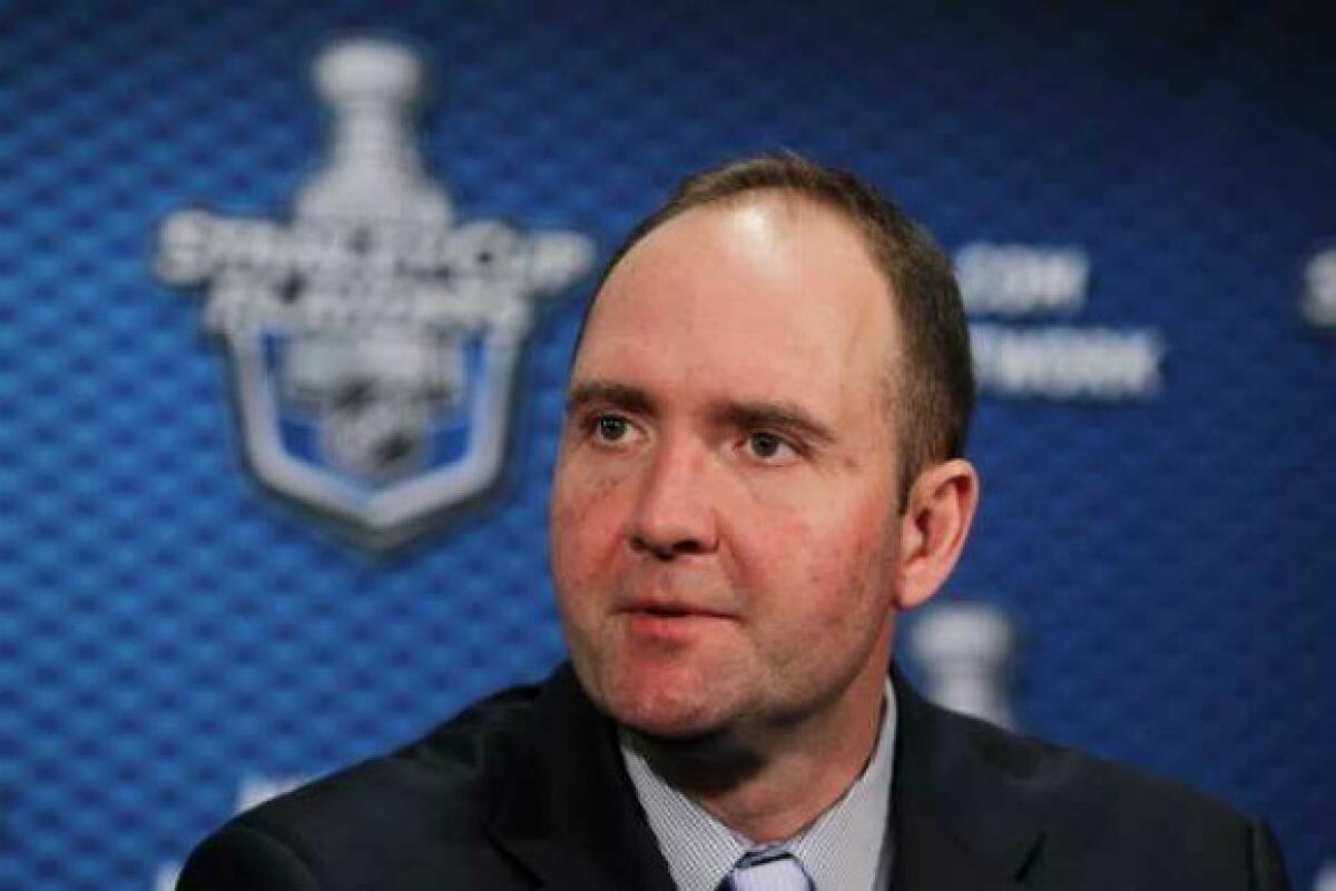 New Jersey Devils Coach Peter DeBoer says that when he was coaching in the minors, he had a player's stick checked for an illegal curve -- and current members of the Kings and Ducks were involved in the incident.