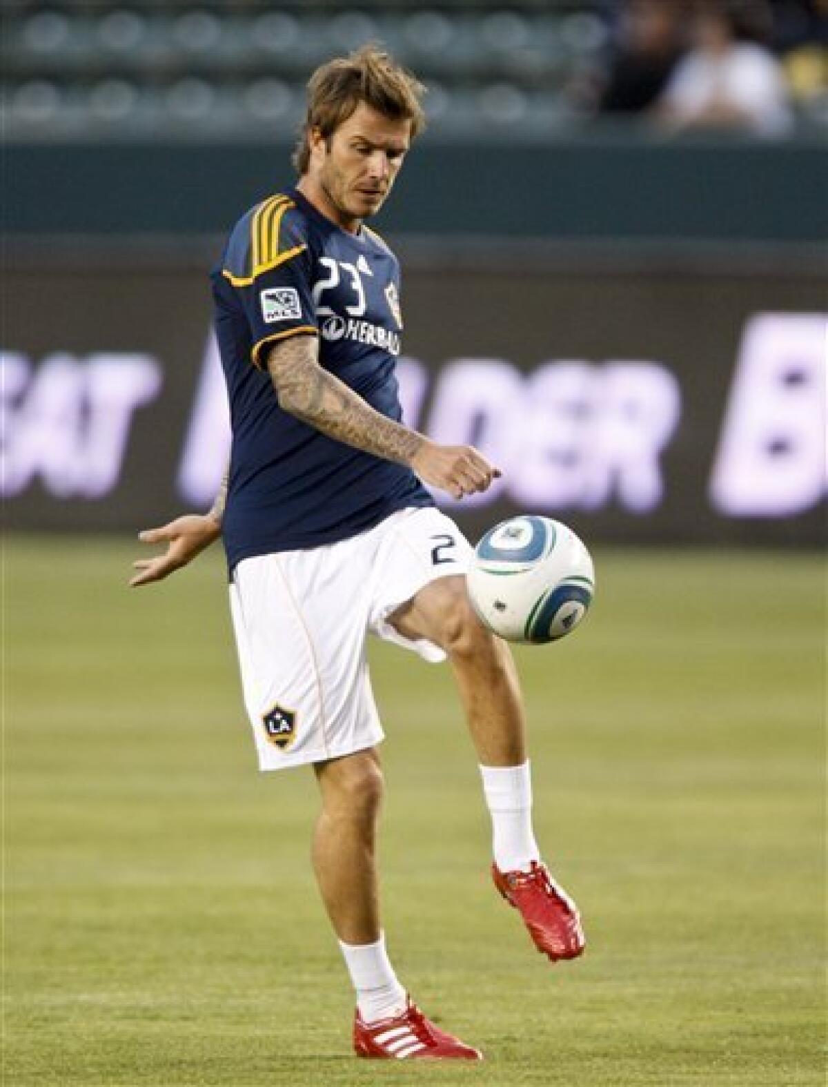 PICTURE SPECIAL: David Beckham made his LA Galaxy debut 16 years