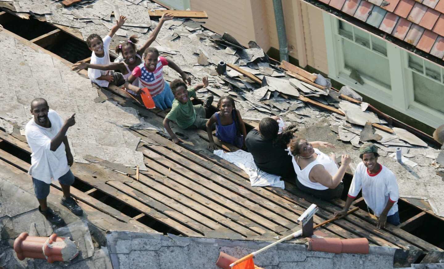 Unforgettable on TV: Hurricane Katrina aftermath