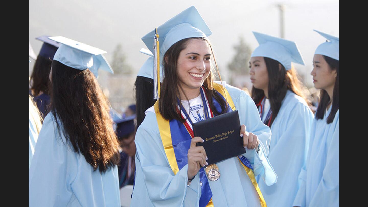 Photo Gallery: Crescenta Valley High School Commencement for the class of 2017