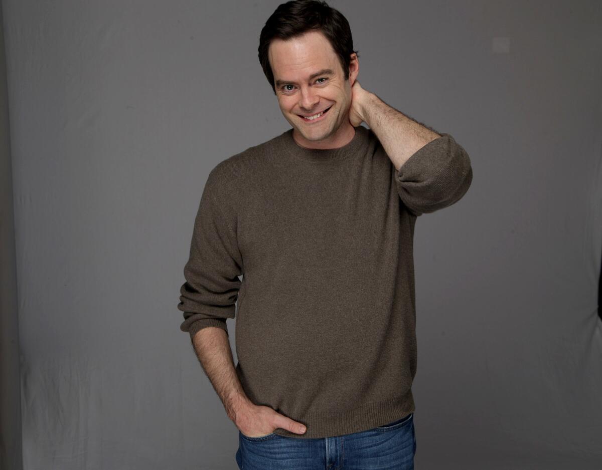 Bill Hader earned five nominations Thursday, including best lead actor in a comedy series.