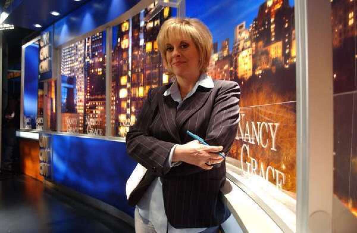 HLN, home of Nancy Grace, is making some changes. Above, Grace in 2005.