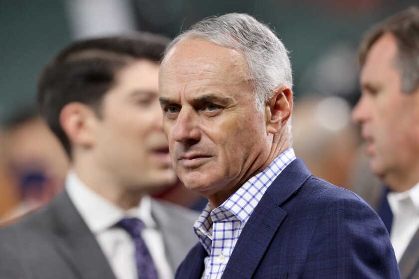 MLB commissioner Rob Manfred was an understudy to Bud Selig, but likely won't let the impasse go the way it did in 1994.