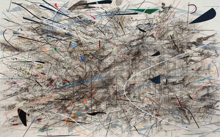 Julie Mehretu Black City