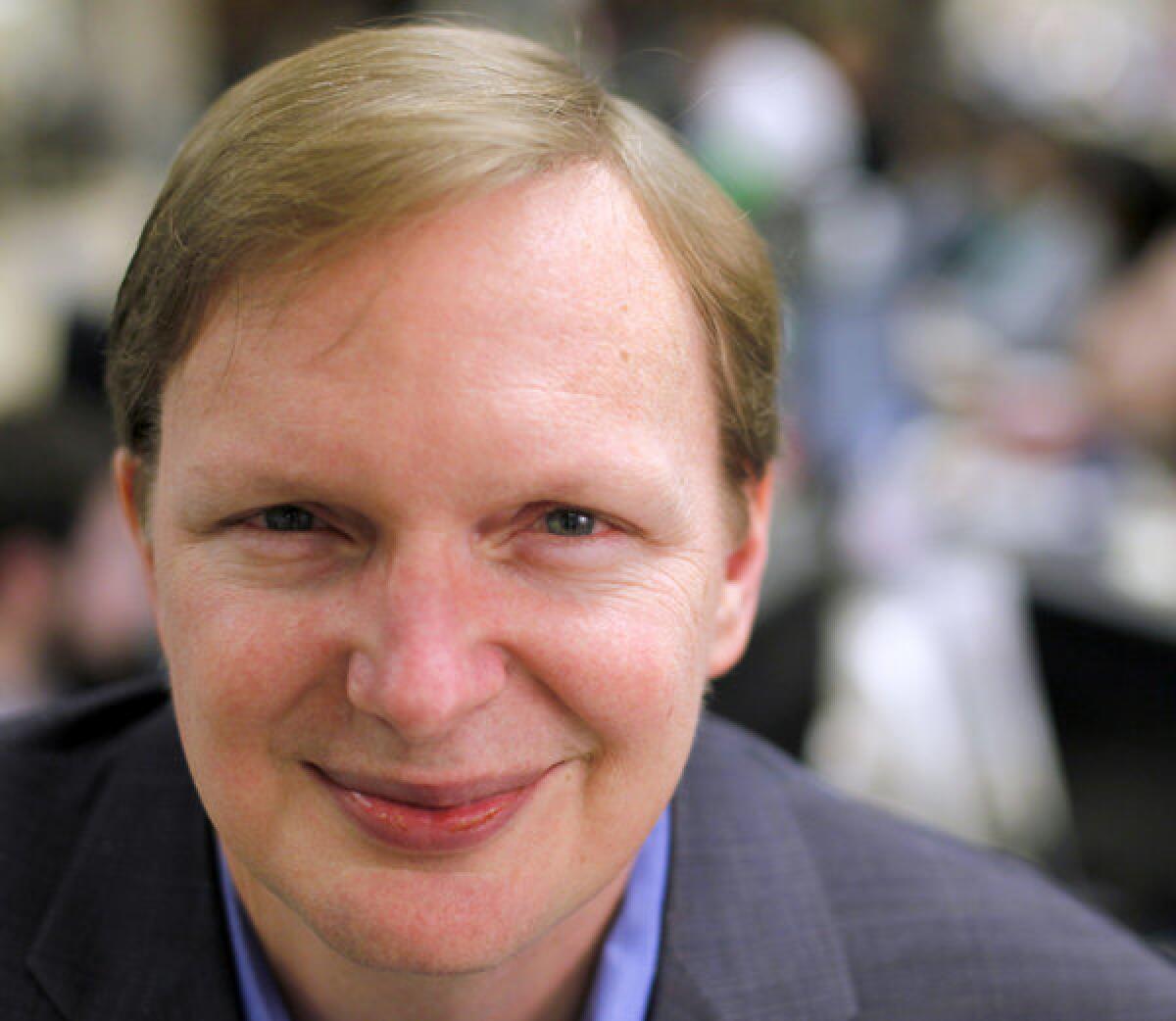 Jim Messina at the Obama campaign's Chicago headquarters.