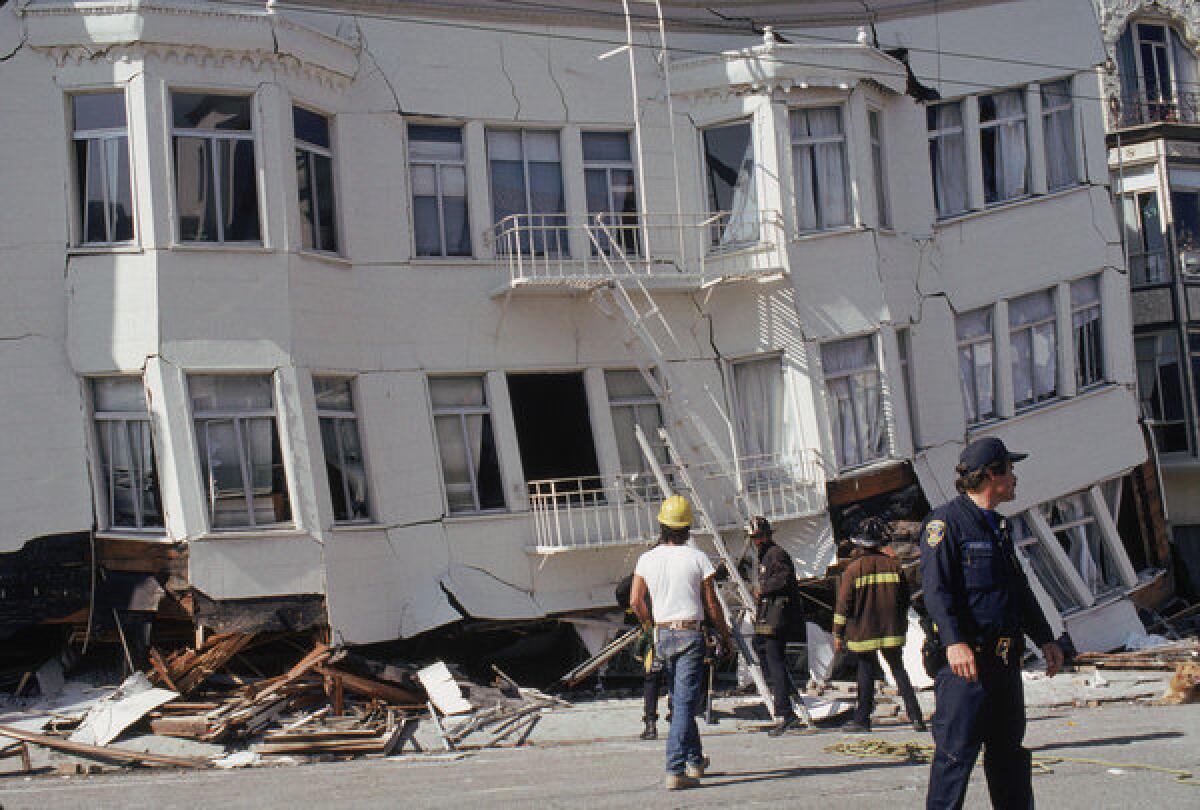 Soft-story buildings in the Marina district collapsed in the magnitude 7.1 Loma Prieta earthquake in 1989. It took San Francisco 24 years to adopt new regulations requiring owners to retrofit such buildings so that they can better withstand quakes. Los Angeles may benefit from San Francisco's experience.