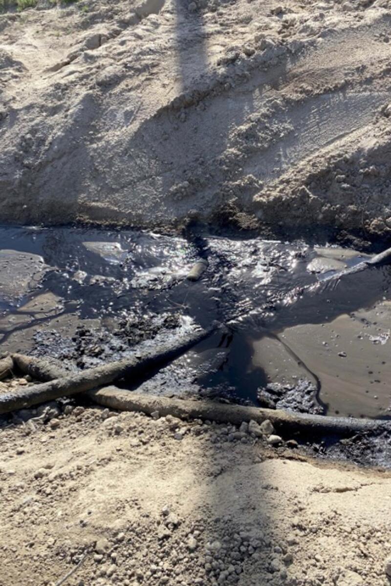 The polluted water oozing out of Chiquita Canyon contains cancer-causing benzene and other chemicals.