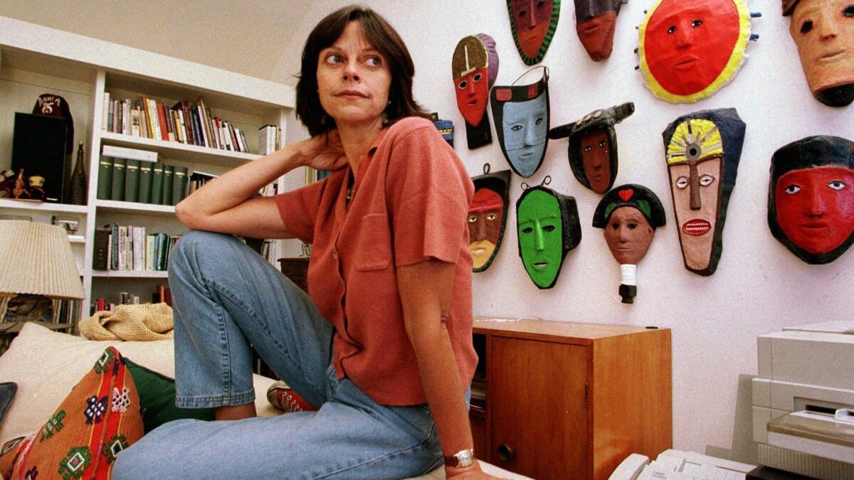 Joyce Maynard at home in Mill Valley, Calif., in 1998, when she published her memoir "At Home in the World."