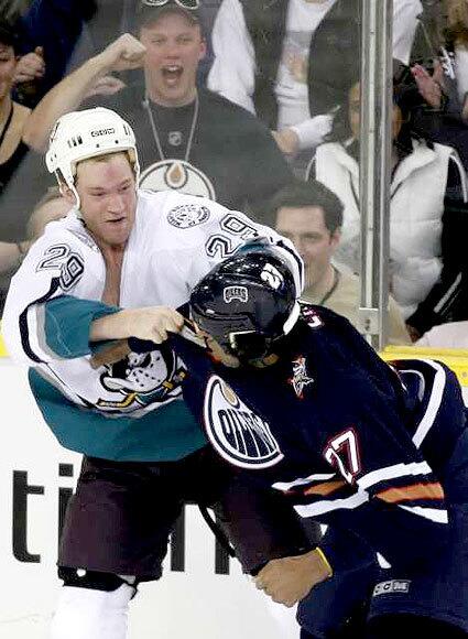 Mighty Ducks vs. Oilers