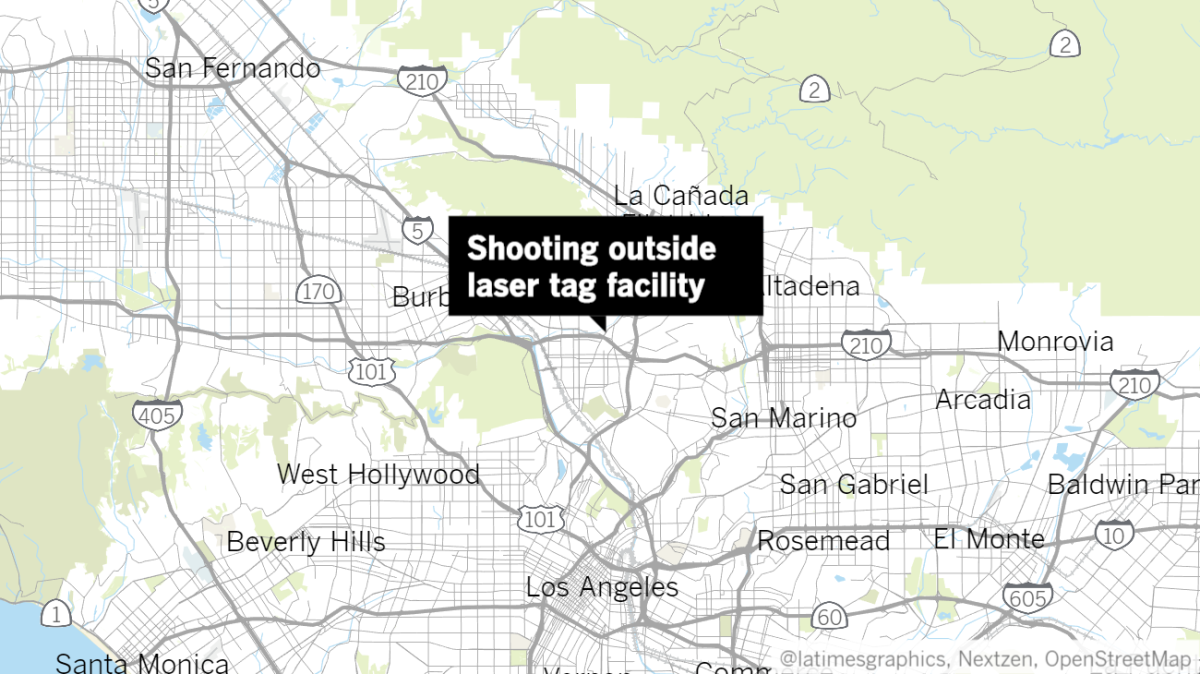 Location of Glendale shooting