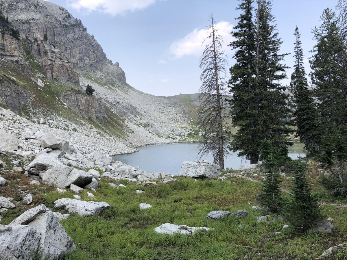 Marion Lake in Grand Teton National Park.