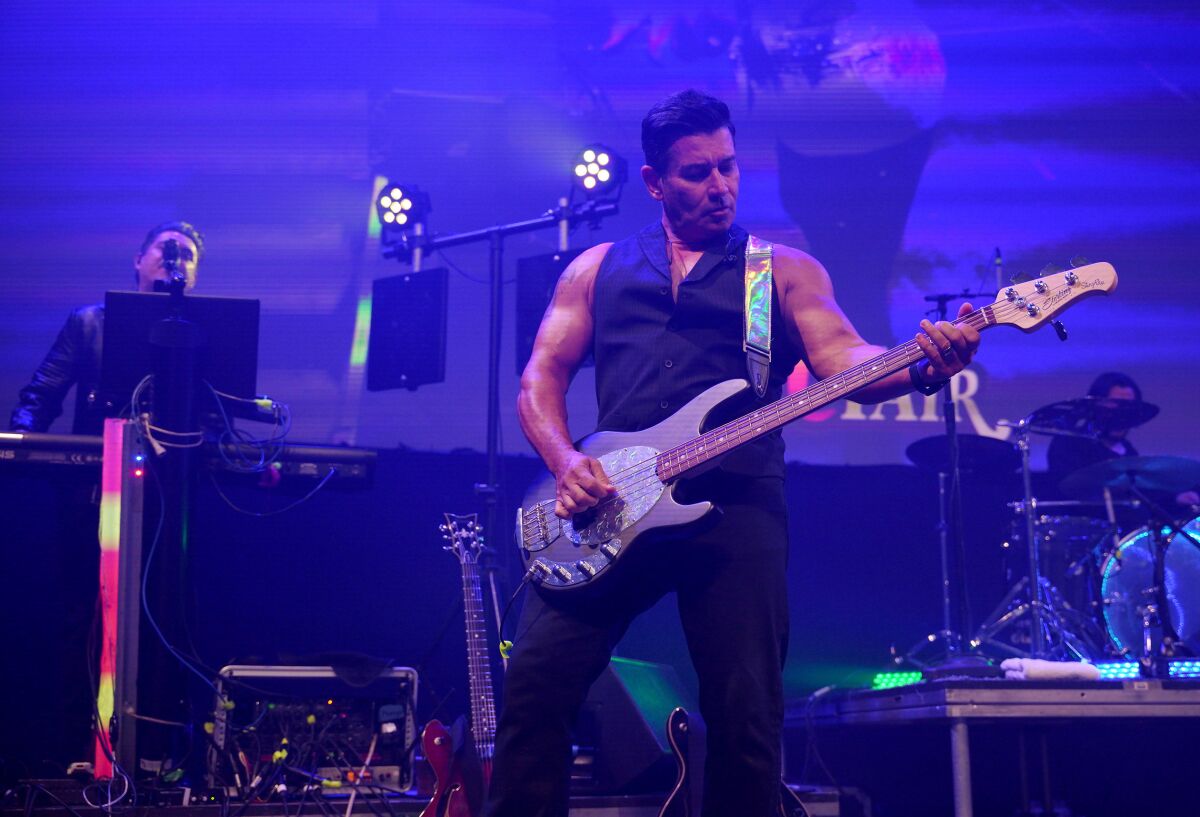 Devotional, the Depeche Mode Experience's bassist Alex Oddo.