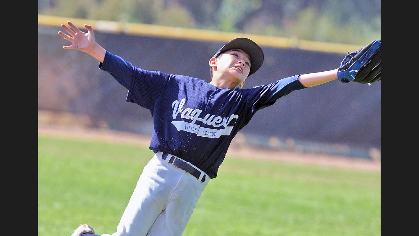 Photo Gallery: Crescenta Valley 11-year-old majors beats Vaqueros in District 16 Little League championship