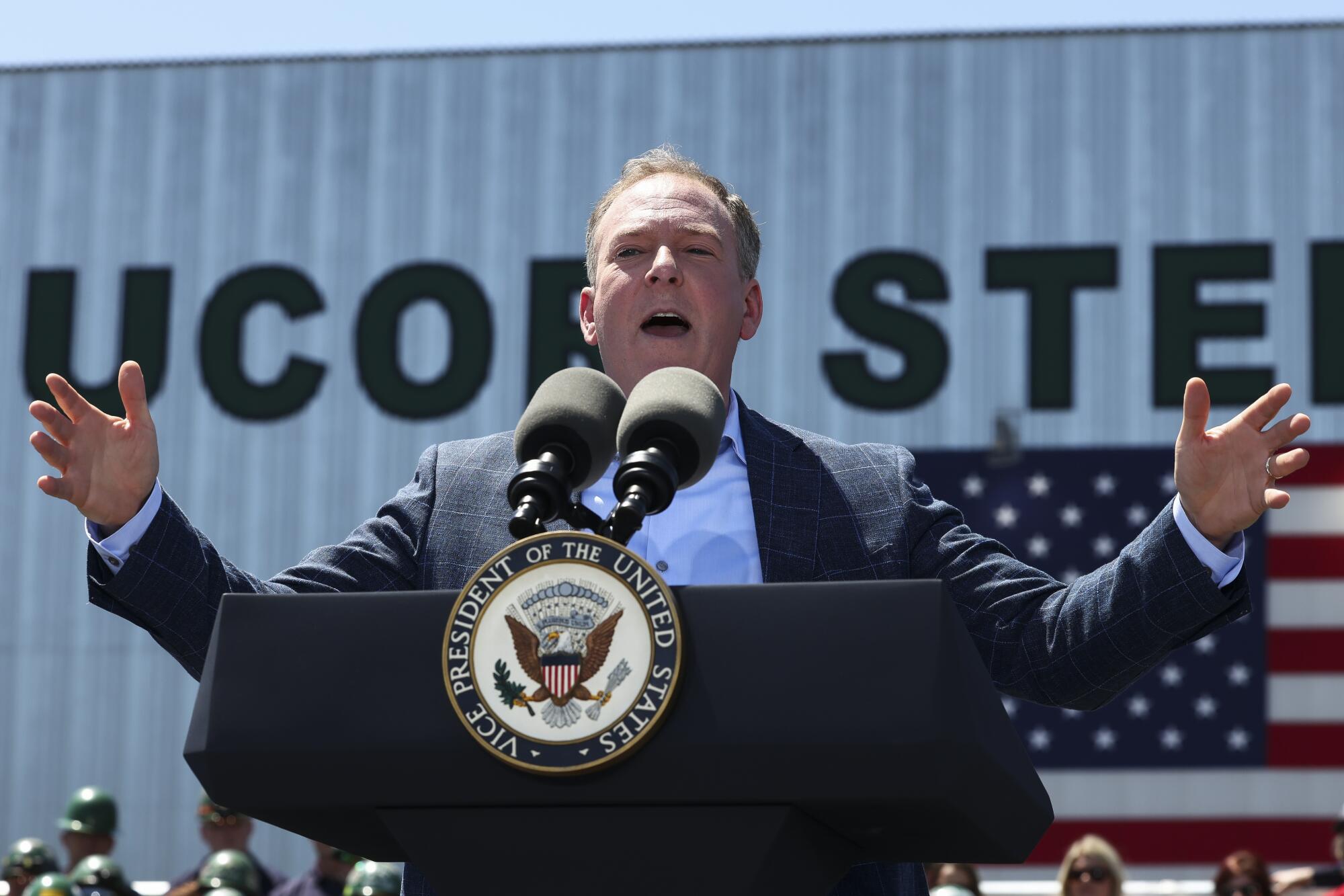 Environmental Protection Agency Administrator Lee Zeldin speaks