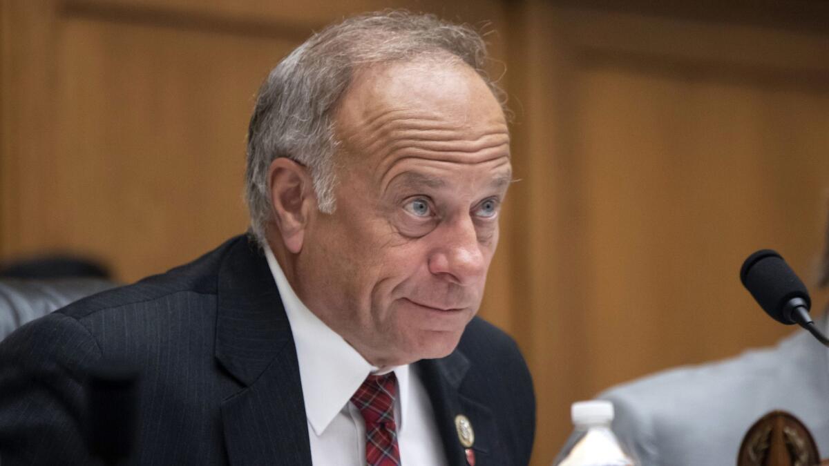 Rep. Steve King's words and actions have been a frequent subject of controversy, but never before have they prompted any concrete sanction.