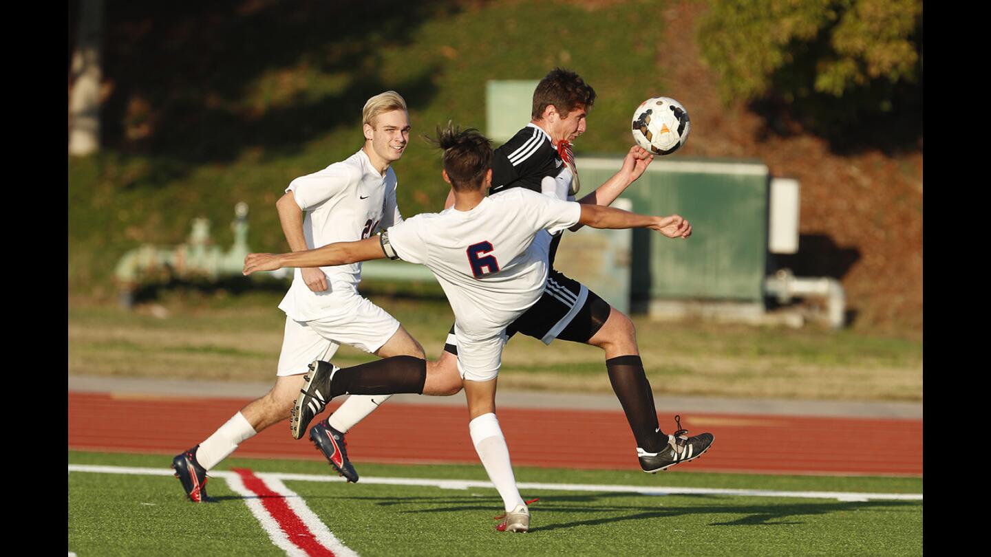 Photo Gallery: Corona del Mar vs. Beckman boys' soccer