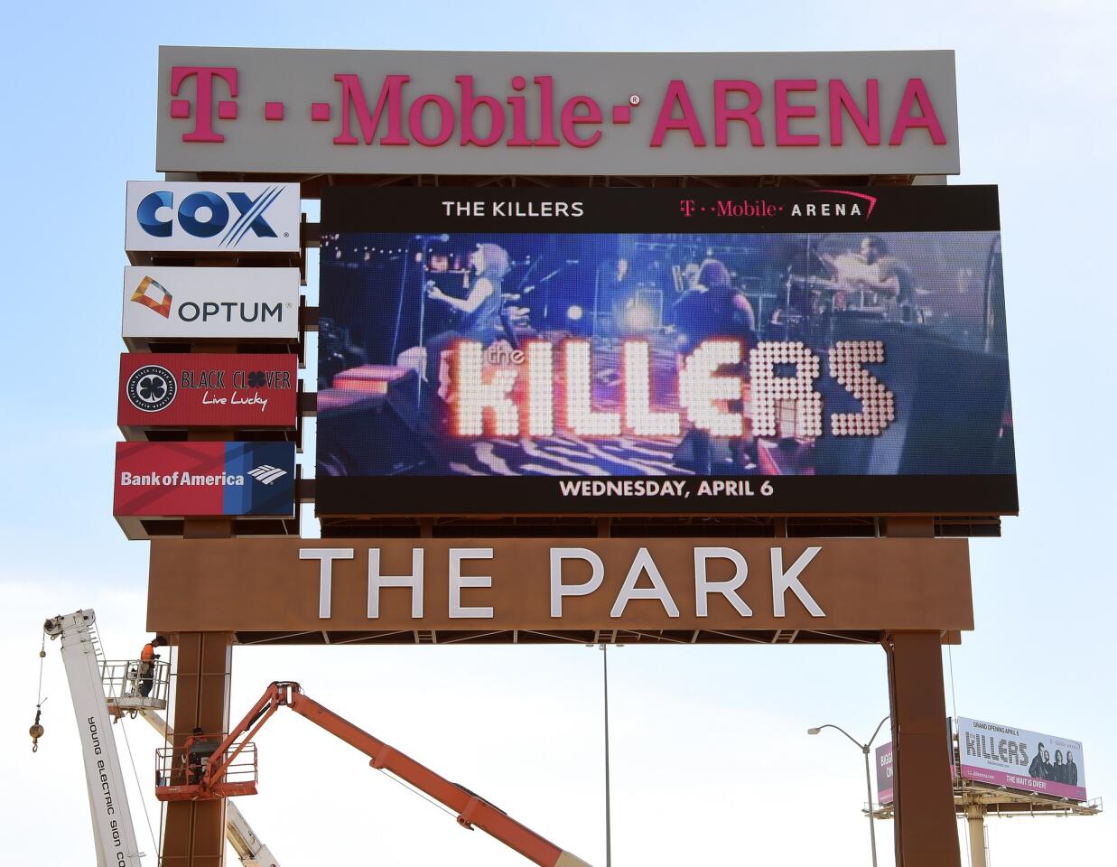 T-Mobile Arena Prepares To Open In Las Vegas