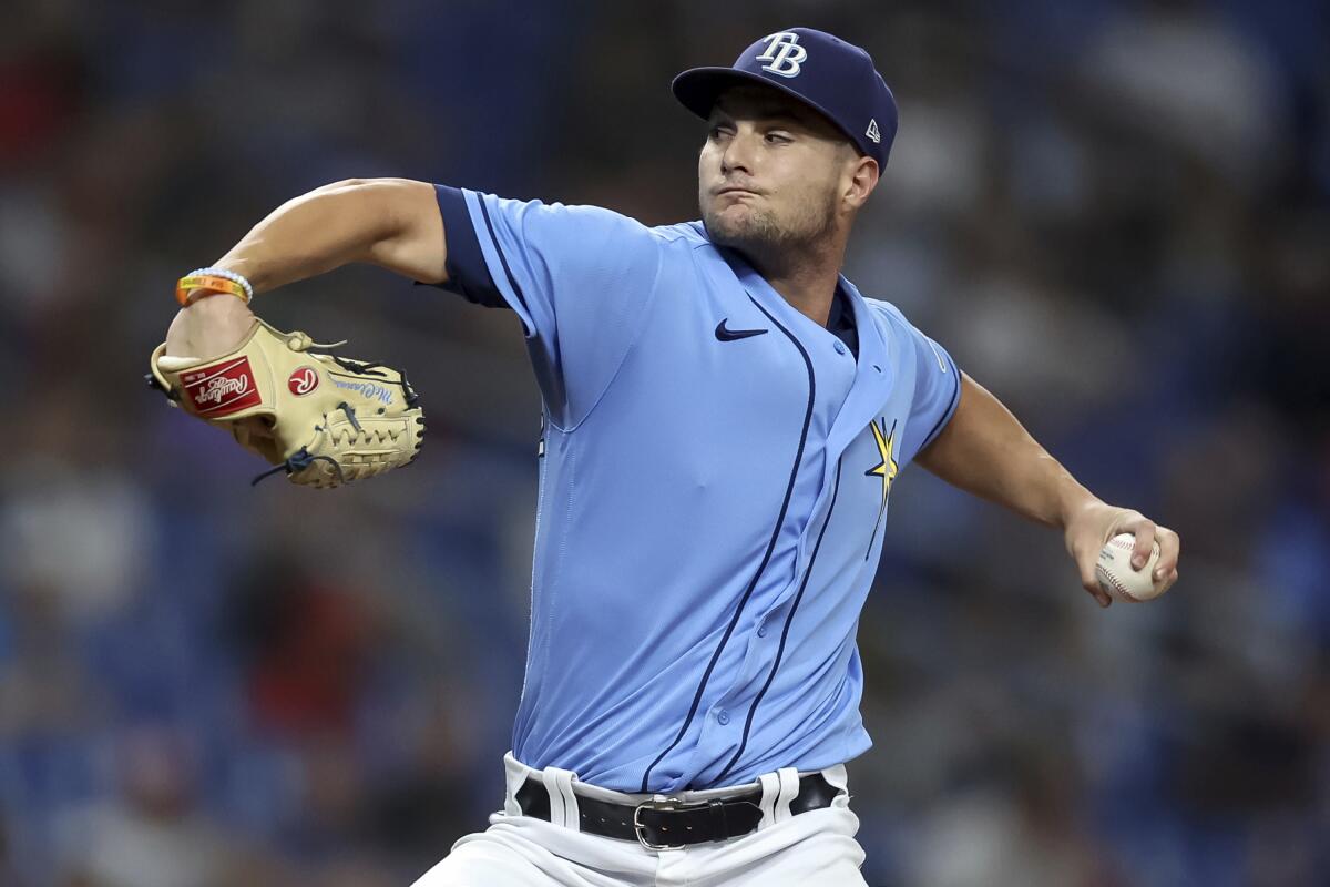 Rays LHP Shane McClanahan to IL with shoulder injury - The San