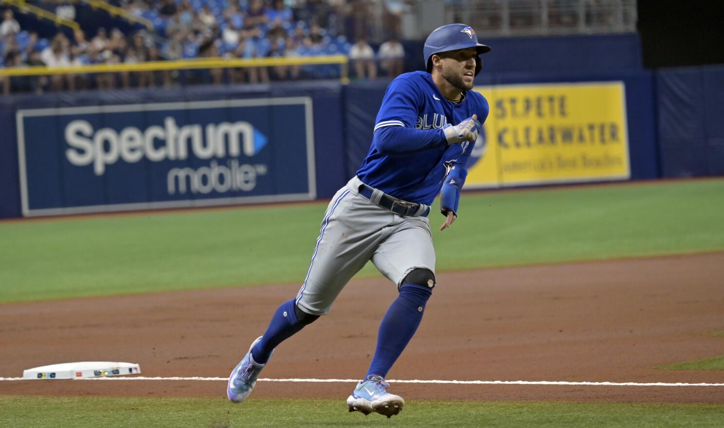 Blue Jays rout Rays 20-1 as Guerrero Jr has 6 RBIs, position players give  up 10 runs - The San Diego Union-Tribune