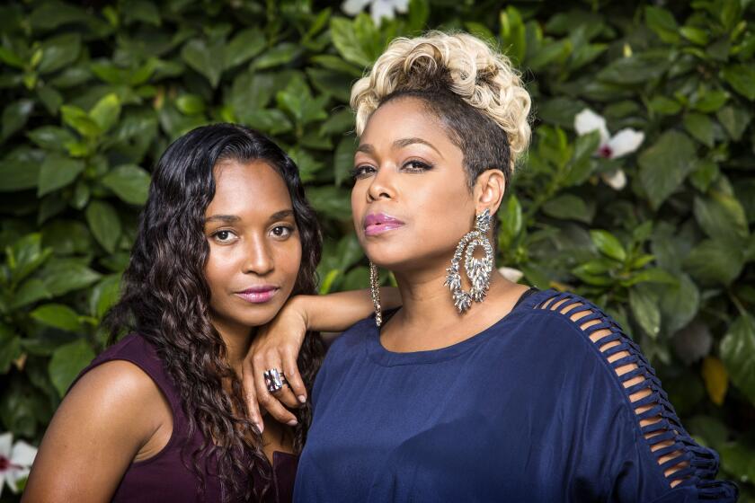 TLC's Rozonda "Chilli" Thomas and Tionne "T-Boz" Watkins serve as executive producers of "CrazySexyCool: The TLC Story," a biopic on the triumphs and tragedies of one of the most successful girl groups in history that will air tonight on VH1.