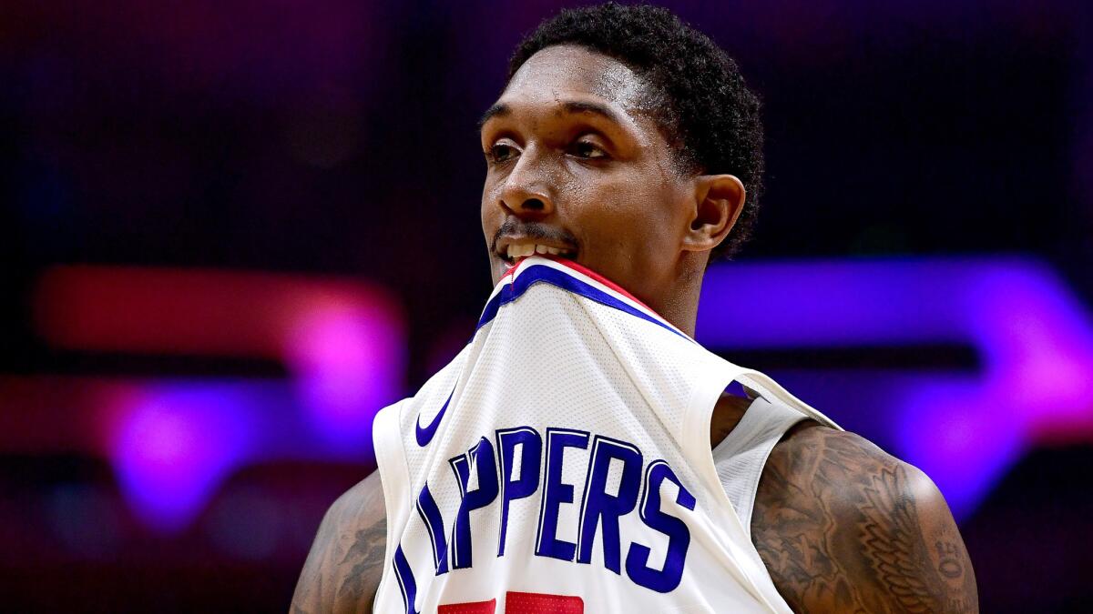 Guard Lou Williams has tried to help pick up the scoring slack with three Clippers starters injured, averaging 17.5 points a game.