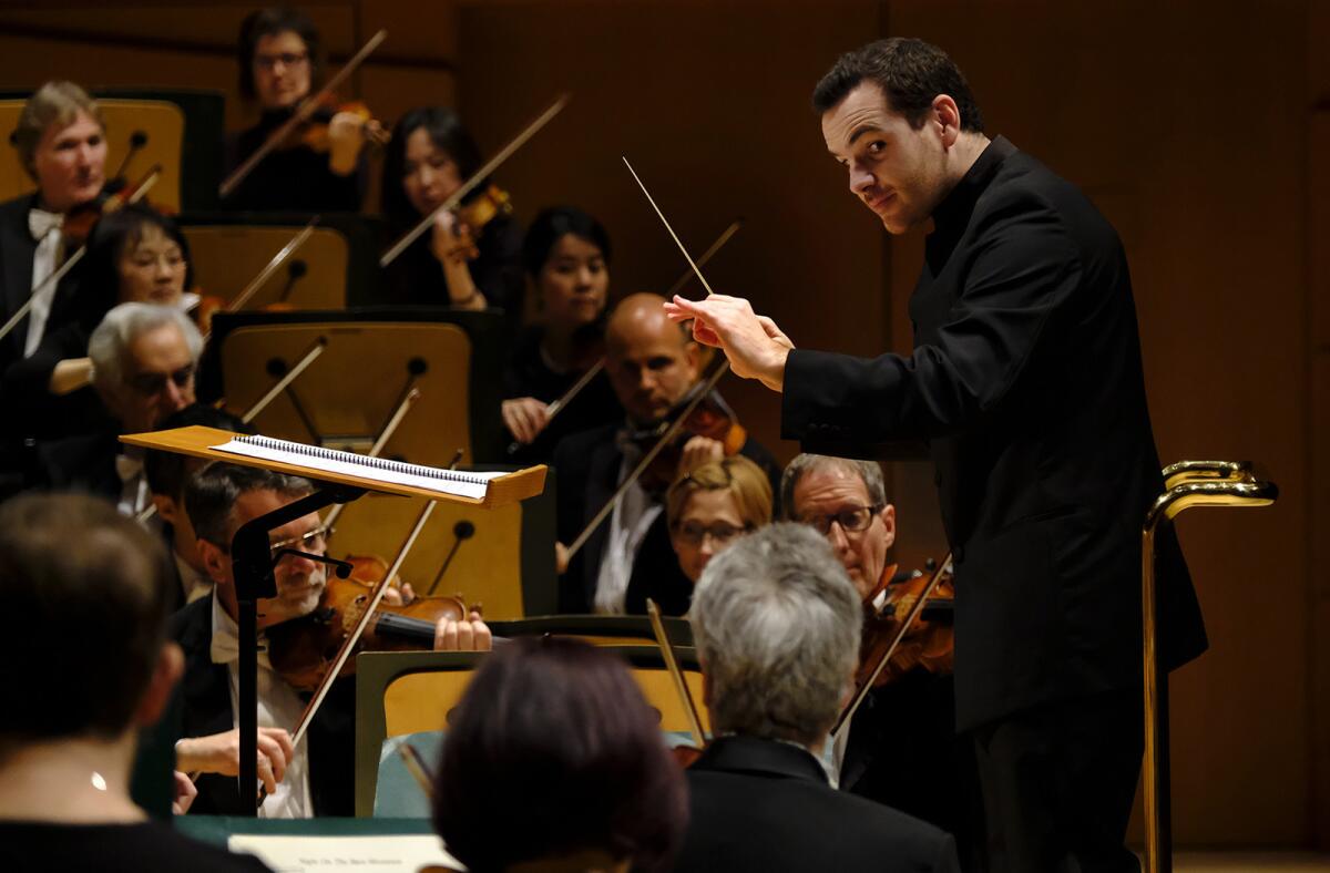 Guest conductor Lionel Bringuier returns to lead the Los Angeles Philharmonic in works by Gershwin and Ravel.
