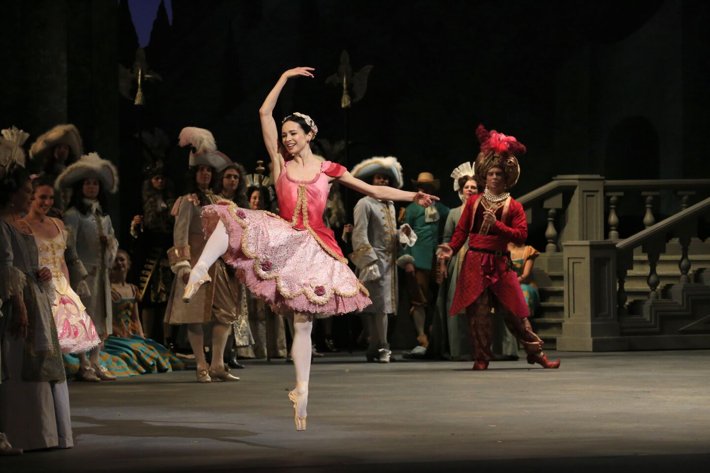 Diana Vishneva as Princess Aurora in American Ballet Theatre's production of "Sleeping Beauty" that premiered at the Segerstrom Center for the Arts in March.
