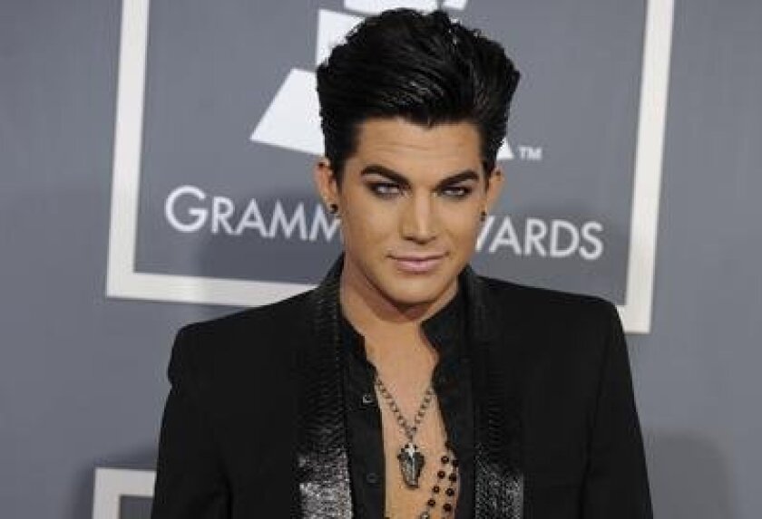 Watch 'Glee' debut by Adam Lambert - The San Diego Union-Tribune