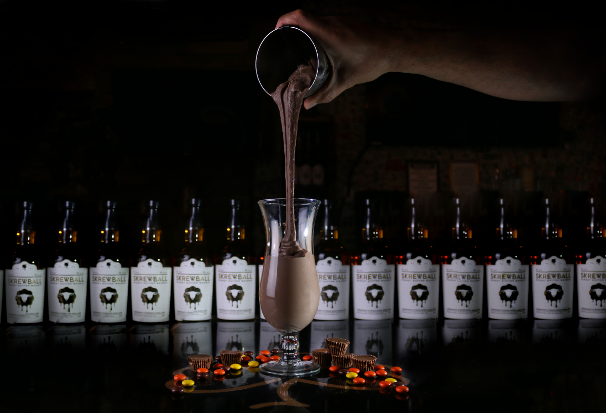 Make a boozy chocolate shake at home with this Skrewball Whiskey recipe