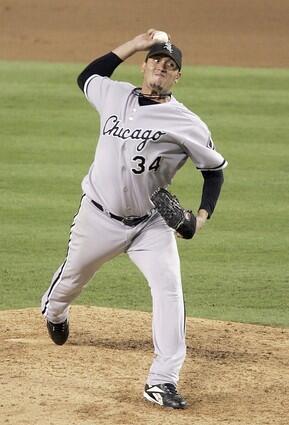 Chicago Wjite Sox starting pitcher Freddy Garcia threw a complete game in game four of the American League Championship Series.