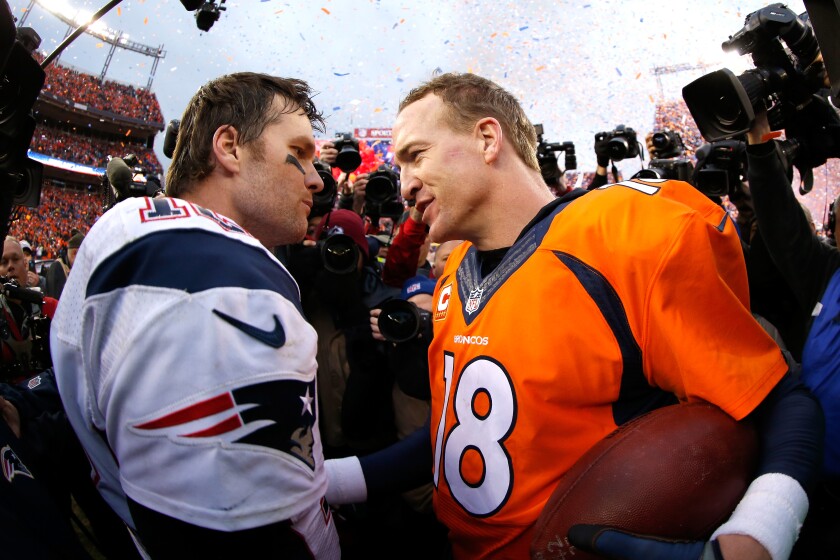 AFC Championship - New England Patriots against Denver Broncos
