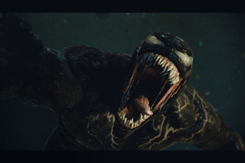 Venom in VENOM: LET THERE BE CARNAGE.