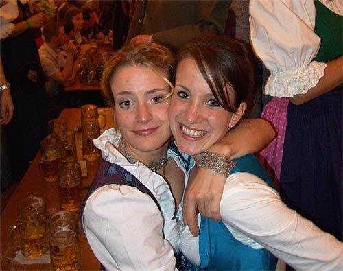 Every year the city of Munich celebrates Oktoberfest, the nearly 200-year-old Bavarian festival of beer and feasting that draws more than 6 million revelers. Women often wear the dirndl, the colorful, full-skirted traditional dress.
