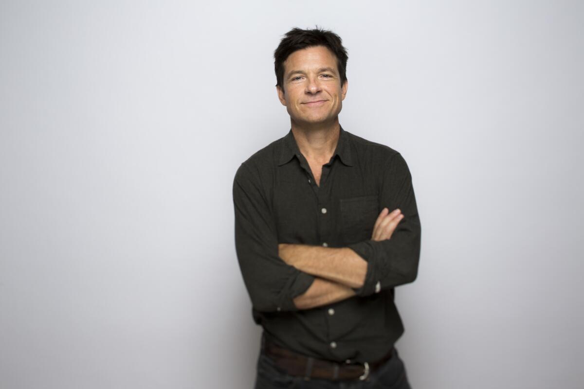 Jason Bateman is photographed in the Los Angeles Times photo studio at the Toronto International Film Festival on Sept. 15.