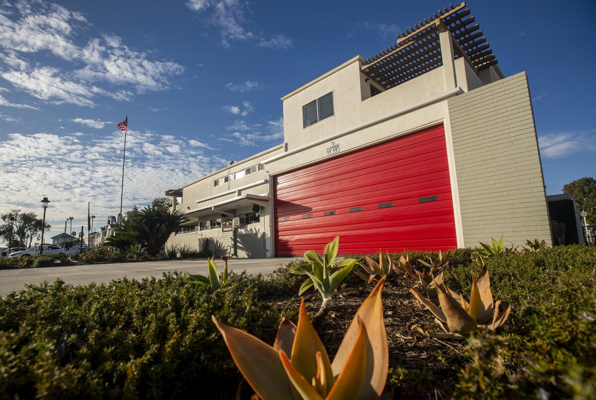 The Lido Station at 32nd Street in Newport Beach is shown.