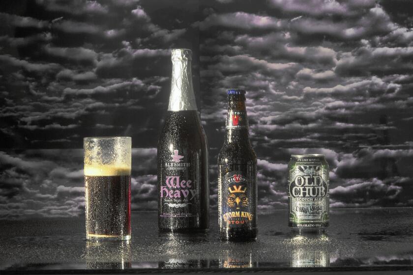 Dark and stormy nights were made for dark and sudsy beer.