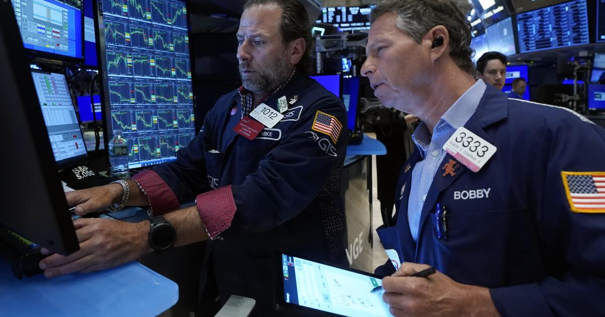 Stock market today: Wall Street drifts after latest signal of a slowdown as Nvidia, GameStop leap