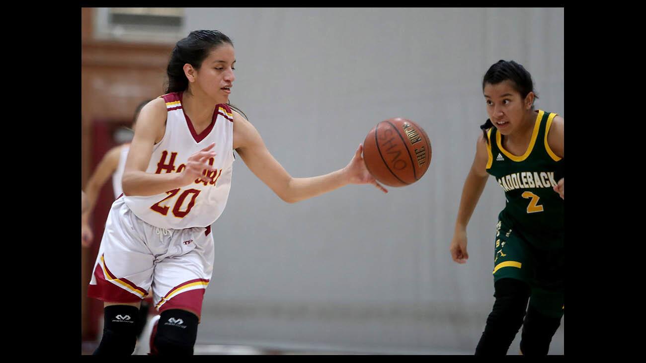 Photo Gallery: Ocean View vs. Saddleback in girls' basketball