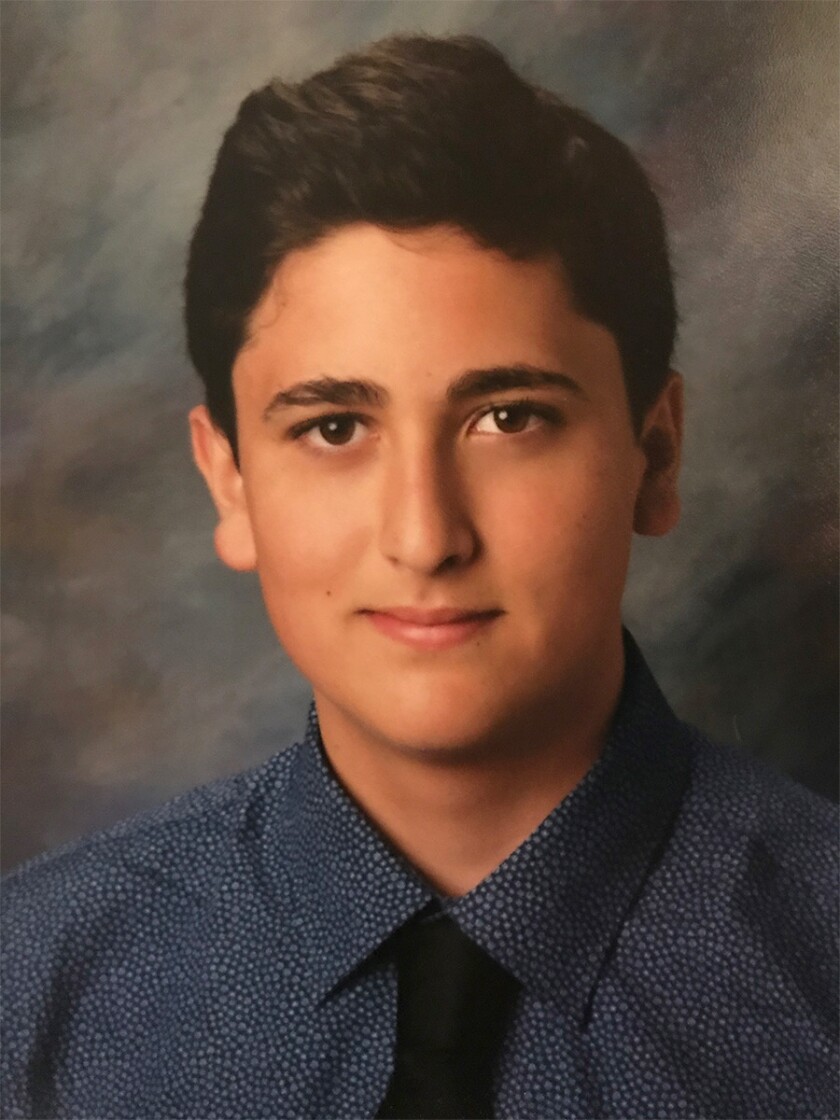 Khalil Desai won the La Jolla Country Day Administrators Award for achieving the highest cumulative GPA in the promotion.