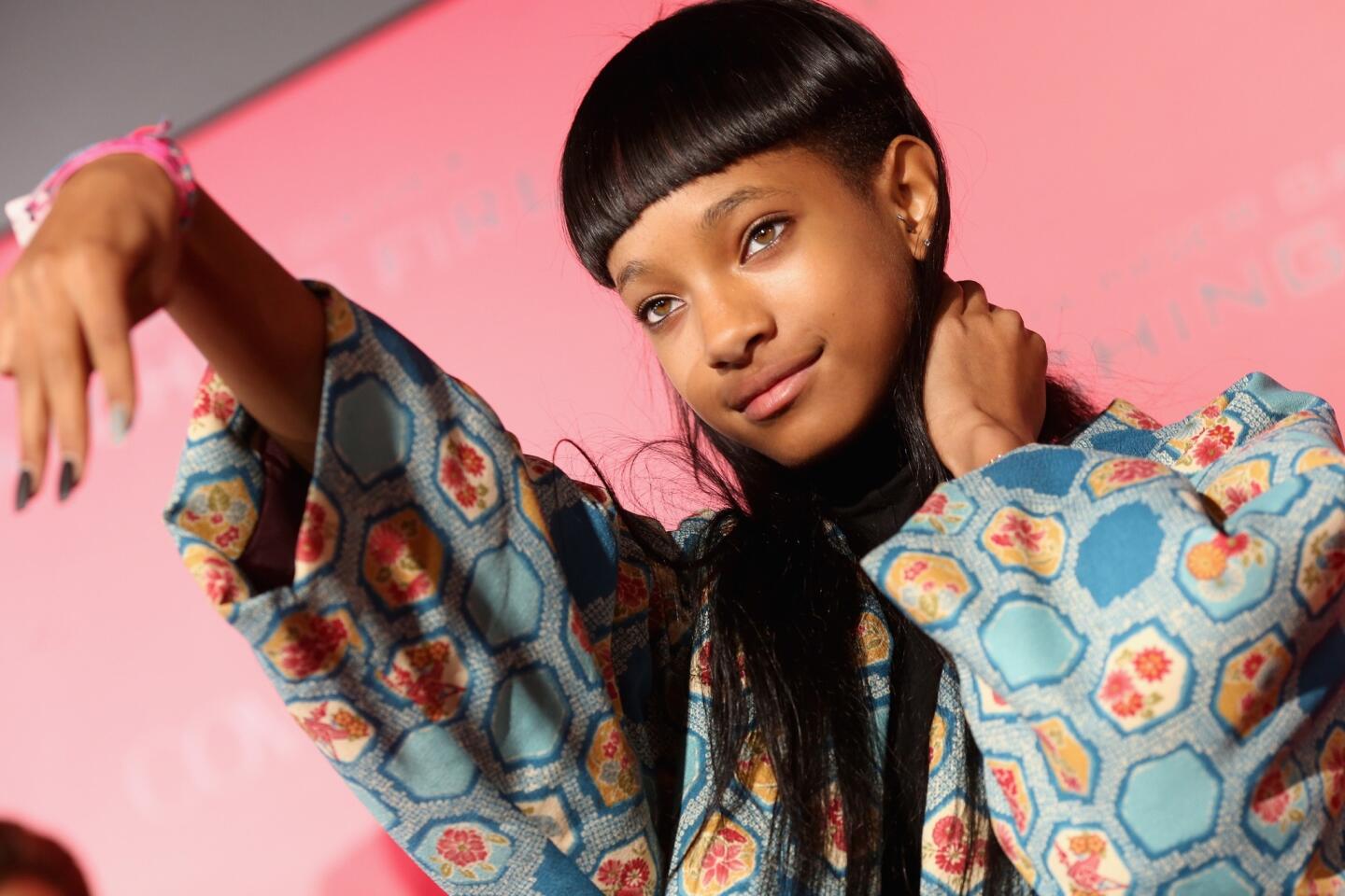 Actress-singer Willow Smith's experimental fashion sense is typical of what some have dubbed Generation Edge.