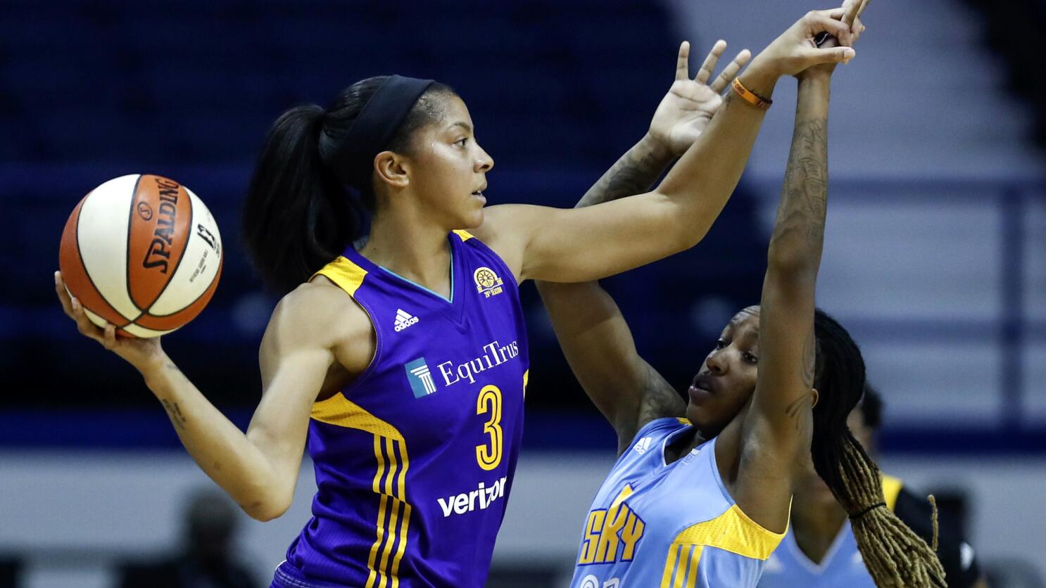 Candace Parker Los Angeles Sparks Chicago Sky 