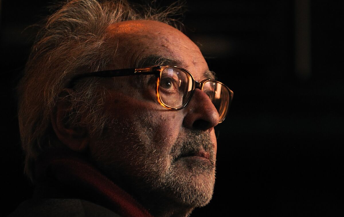 Jean-Luc Godard in 2014.