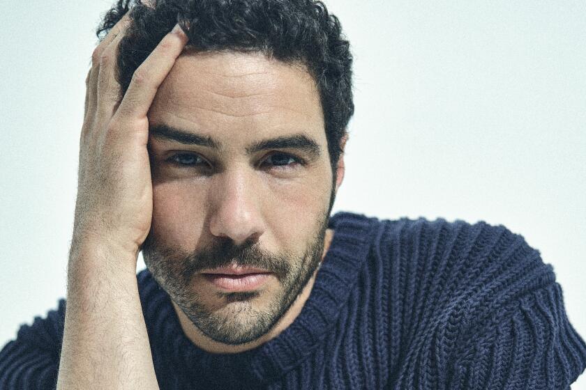 French-born actor Tahar Rahim who stars in "The Mauratanian" with Jodie Foster.